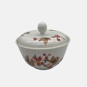 Rosenthal Helena Sugar Bowl with Lid Selb Germany U.S. Zone 1940s R2993 2.5"